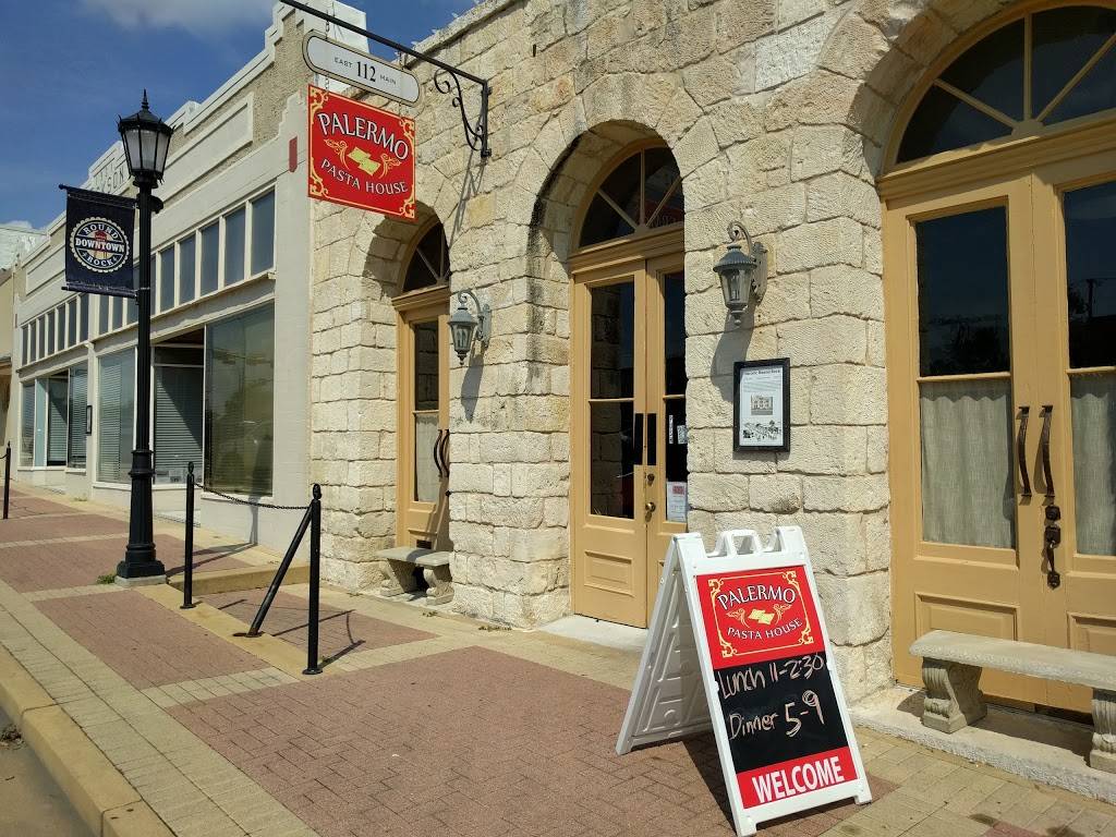 Palermo Pasta House | restaurant | 112 E Main St, Round Rock, TX 78664, USA | 5123693952 OR +1 512-369-3952