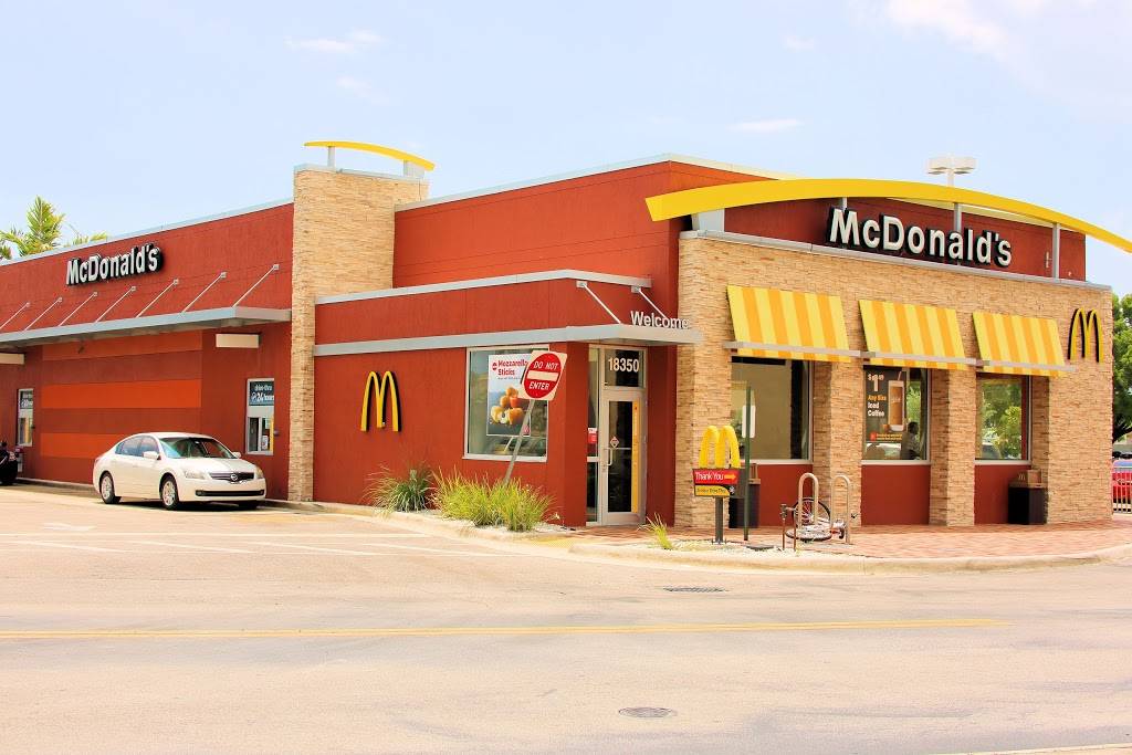 McDonalds | cafe | 18350 NE 18th Rd, Miami, FL 33179, USA | 3059400454 OR +1 305-940-0454