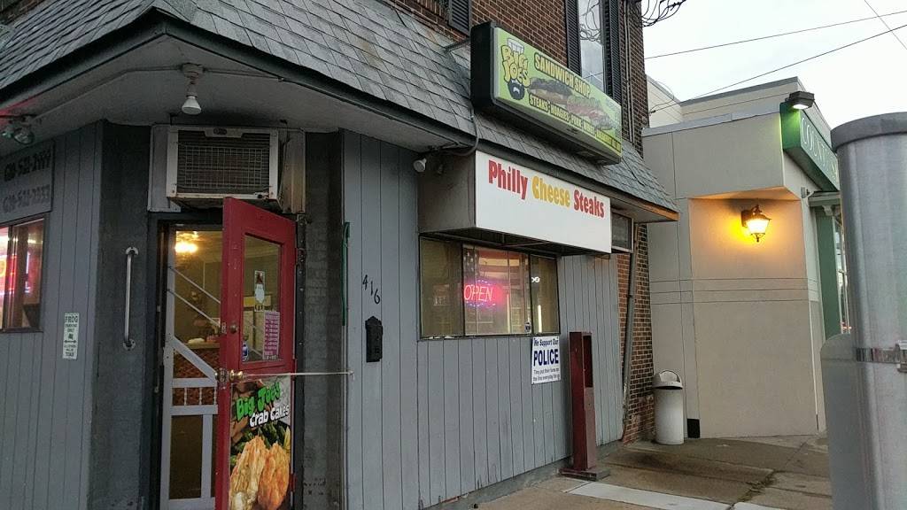Big Joes Sandwich Shop | restaurant | 416 Wanamaker Ave, Essington, PA 19029, USA | 6105212444 OR +1 610-521-2444