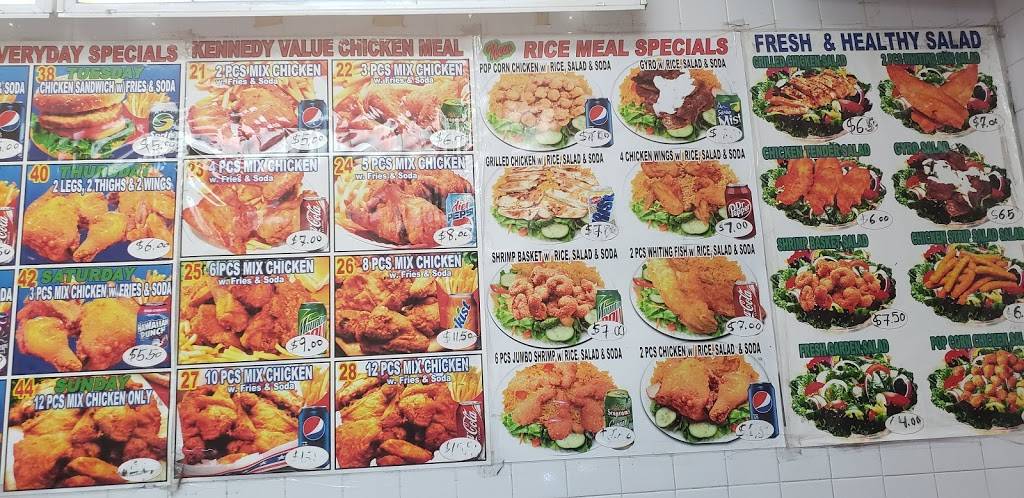 Kennedy Fried Chicken & Pizza | restaurant | 17373 106th Ave, Jamaica, NY 11433, USA | 7182986900 OR +1 718-298-6900