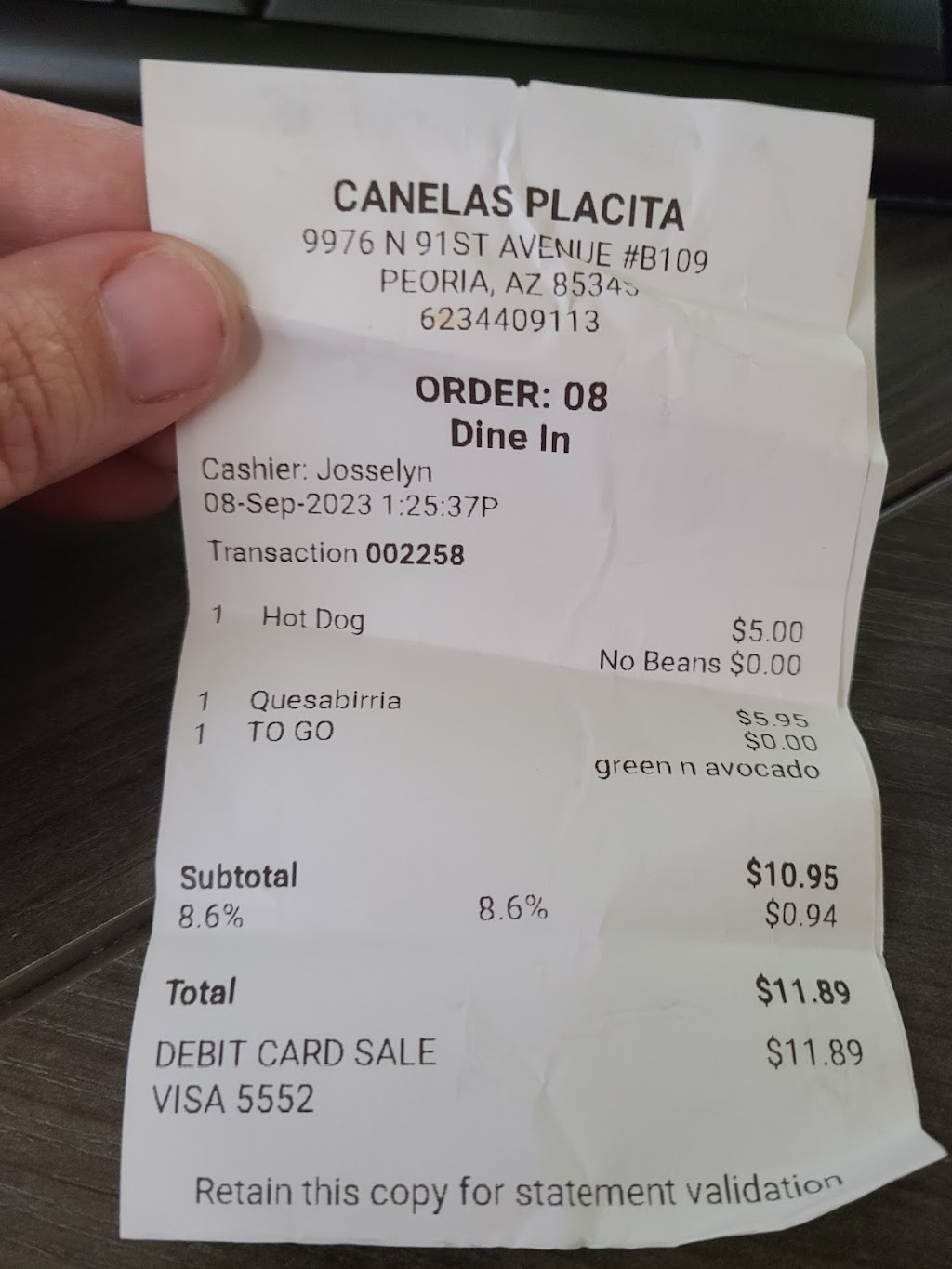 Canelas Placita | restaurant | 9976 N 91st Ave suite b109, Peoria, AZ 85345, USA | 6022997830 OR +1 602-299-7830