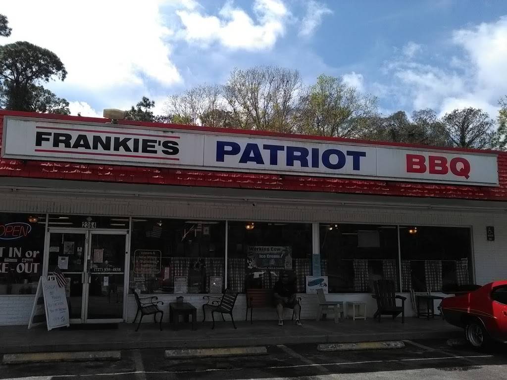 Frankies Patriot Barbecue | meal takeaway | 6250 Ulmerton Rd, Clearwater, FL 33760, USA | 7279354838 OR +1 727-935-4838