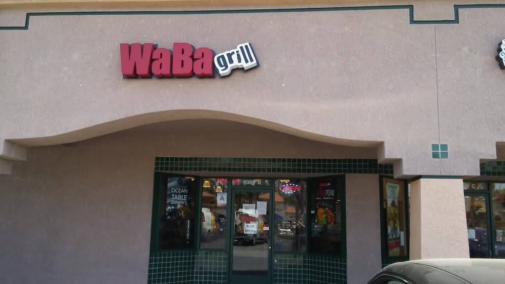 WaBa Grill | restaurant | 9359 Foothill Blvd B, Rancho Cucamonga, CA 91730, USA | 9097741005 OR +1 909-774-1005