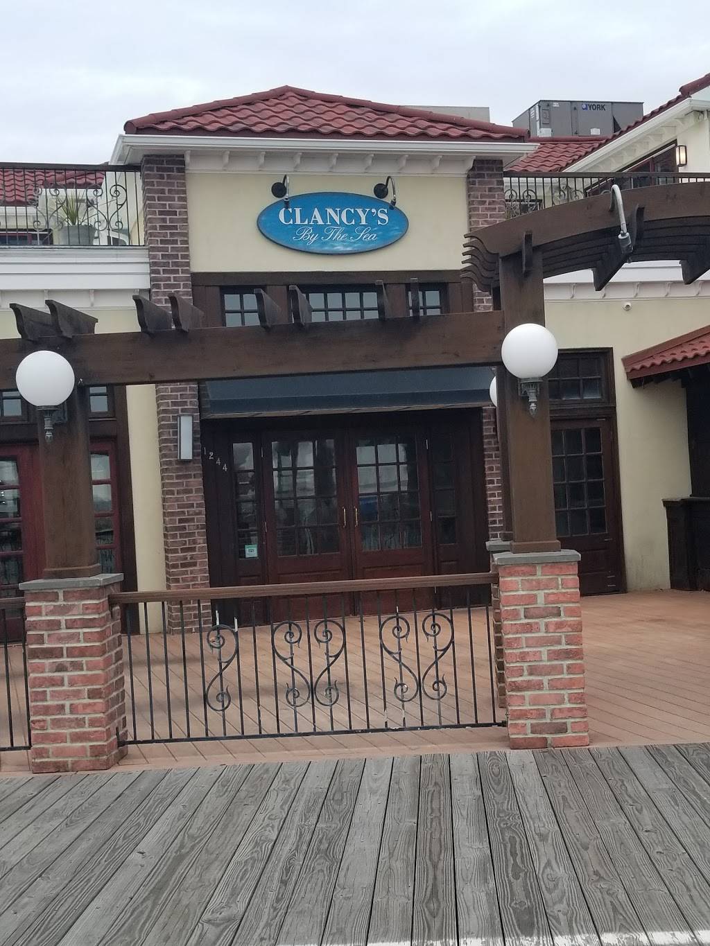 Clancys By the Sea | restaurant | 1244 Boardwalk, Ocean City, NJ 08226, USA | 6093983344 OR +1 609-398-3344