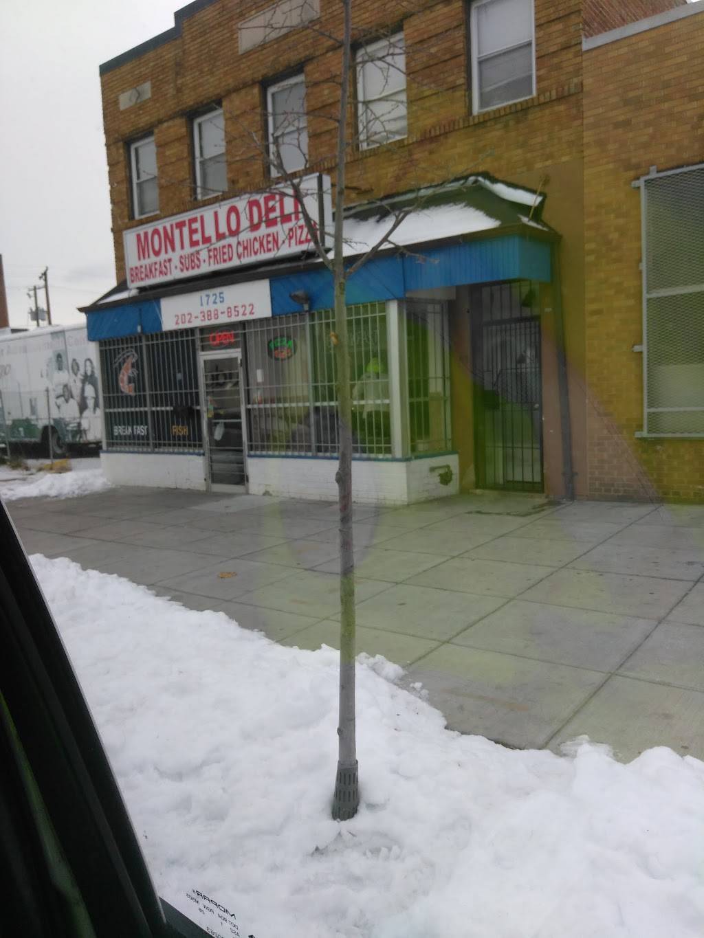 Montello Deli | meal takeaway | 1725 Montello Ave NE, Washington, DC 20002, USA | 2023888522 OR +1 202-388-8522