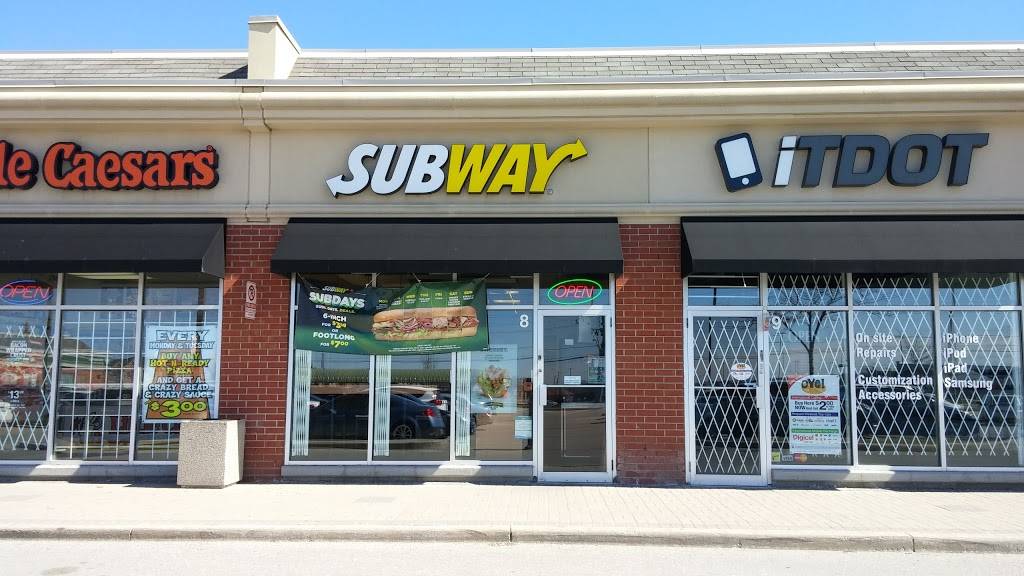 Subway | restaurant | 720 Bristol Rd W unit 8, Mississauga, ON L5R 4A3, Canada | 9055689744 OR +1 905-568-9744