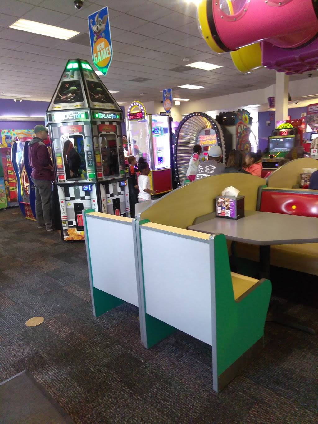 Chuck E. Cheese | restaurant | 3489 Miller Rd, Flint, MI 48507, USA | 8107337404 OR +1 810-733-7404