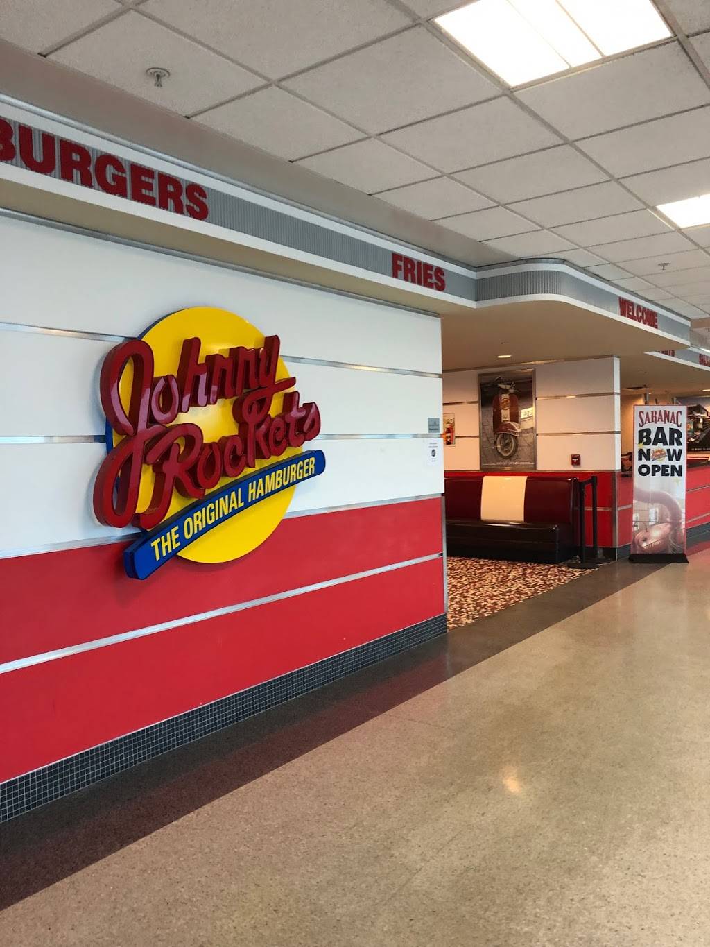 Johnny Rockets | restaurant | Syracuse Hancock International Airport (SYR), 1000 Col Eileen Collins Blvd, Syracuse, NY 13212, USA | 3152996974 OR +1 315-299-6974