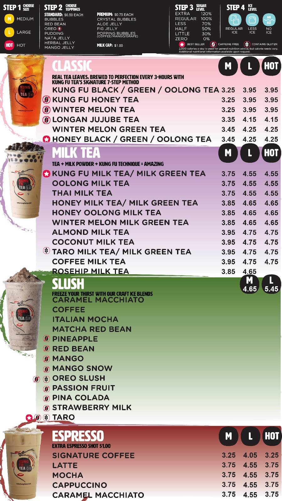 Kung Fu Tea & TKK Fried Chicken 顶呱呱 - Williamsburg VA | cafe | 4902 Courthouse St, Williamsburg, VA 23188, USA | 7575857188 OR +1 757-585-7188