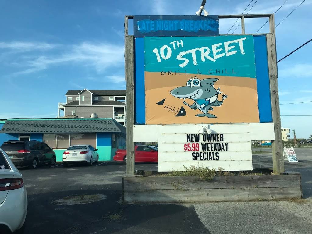 10th Street Bar & Grill | restaurant | 2111 N New River Dr, Surf City, NC 28445, USA | 9105412802 OR +1 910-541-2802