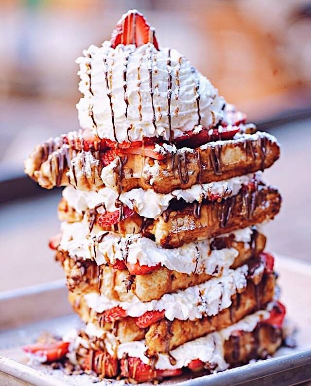 Press Waffle Co. | restaurant | Foodhall at Crockett Row, 3000 Crockett St, Fort Worth, TX 76107, USA | 8173504818 OR +1 817-350-4818