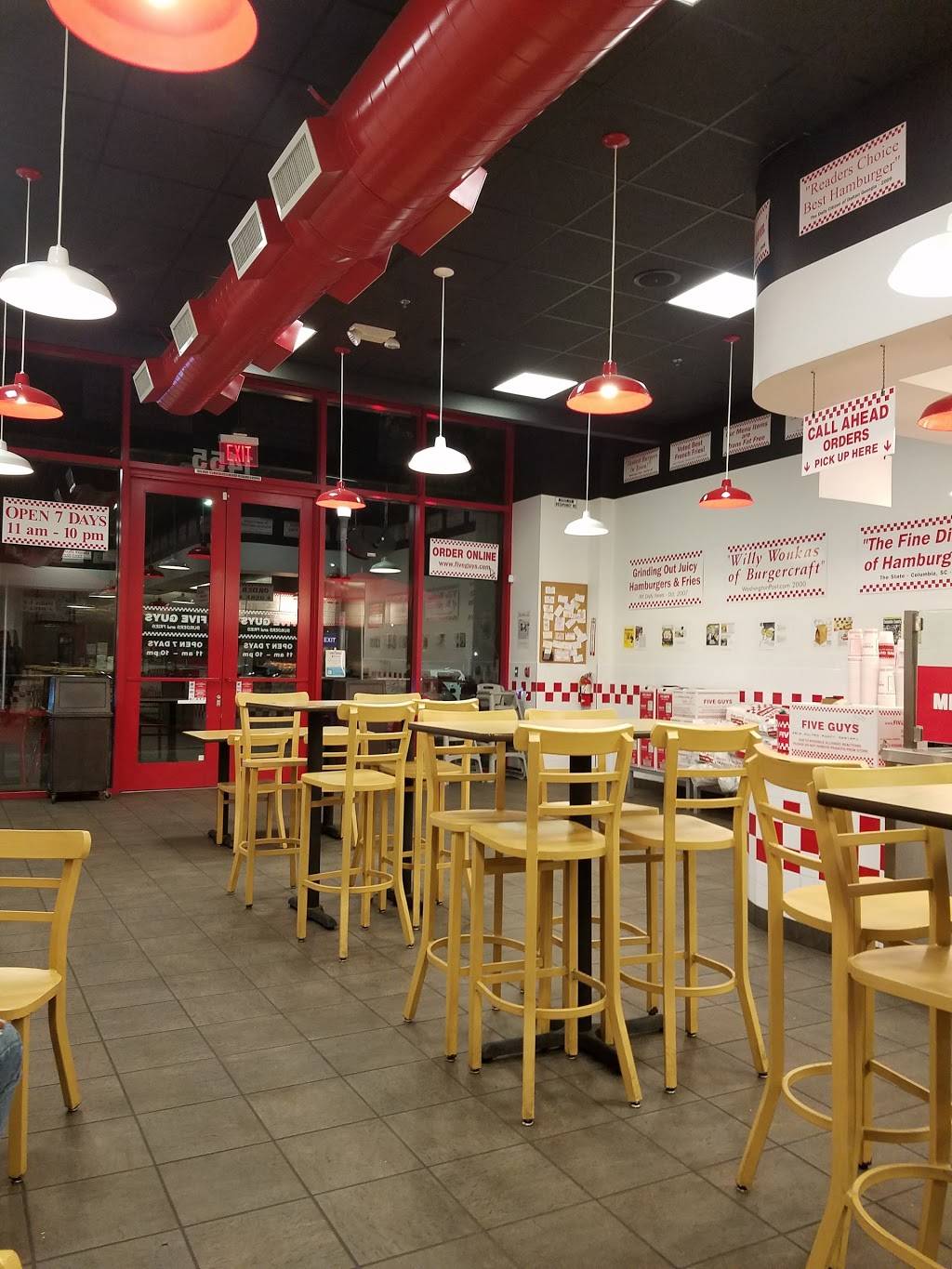 Five Guys | meal takeaway | 1455 Plaza Dr, West Covina, CA 91790, USA | 6269399070 OR +1 626-939-9070