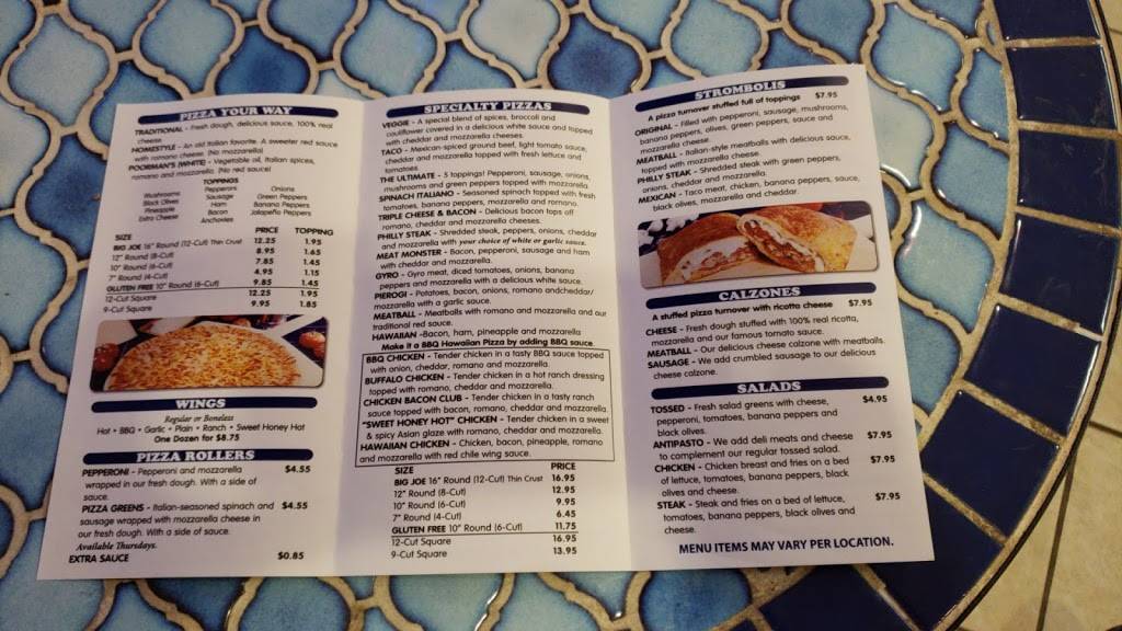 Pizza Joes | restaurant | 8100 Big Spring Dr, Cranberry Twp, PA 16066, USA | 7245915771 OR +1 724-591-5771