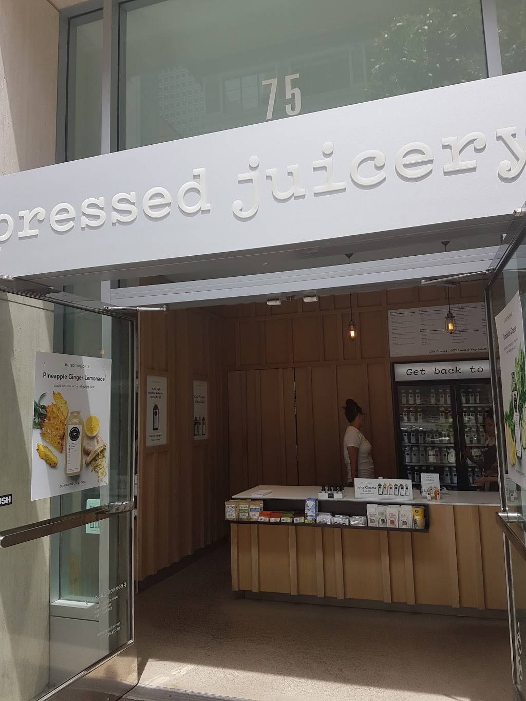 Pressed Juicery | restaurant | 75 1st St, San Francisco, CA 94105, USA | 4152780977 OR +1 415-278-0977