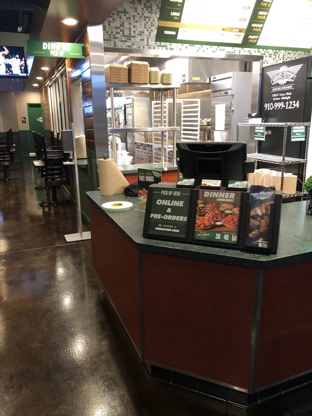 Wingstop | restaurant | 341 S College Rd Ste 12, Wilmington, NC 28403, USA | 9106340000 OR +1 910-634-0000