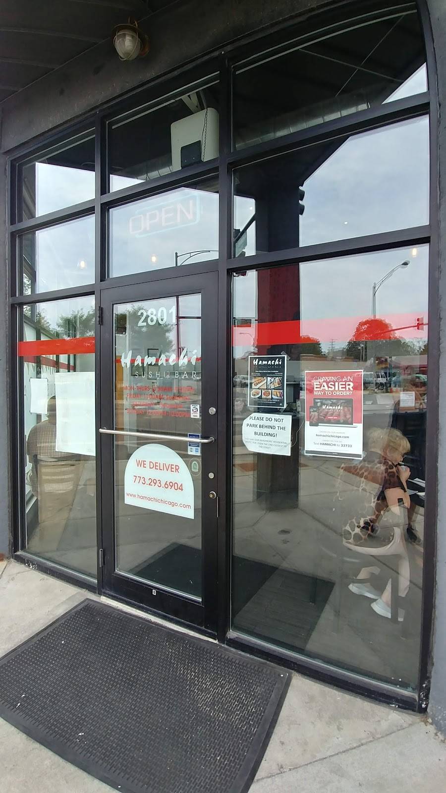 Hamachi Sushi Bar | meal takeaway | 2801 Howard St, Chicago, IL 60645, USA | 7732936904 OR +1 773-293-6904