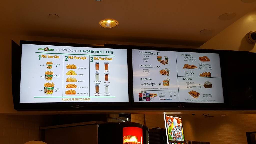 Potato Corner | restaurant | 500 Lakewood Center Mall, Lakewood, CA 90712, USA | 5625316707 OR +1 562-531-6707