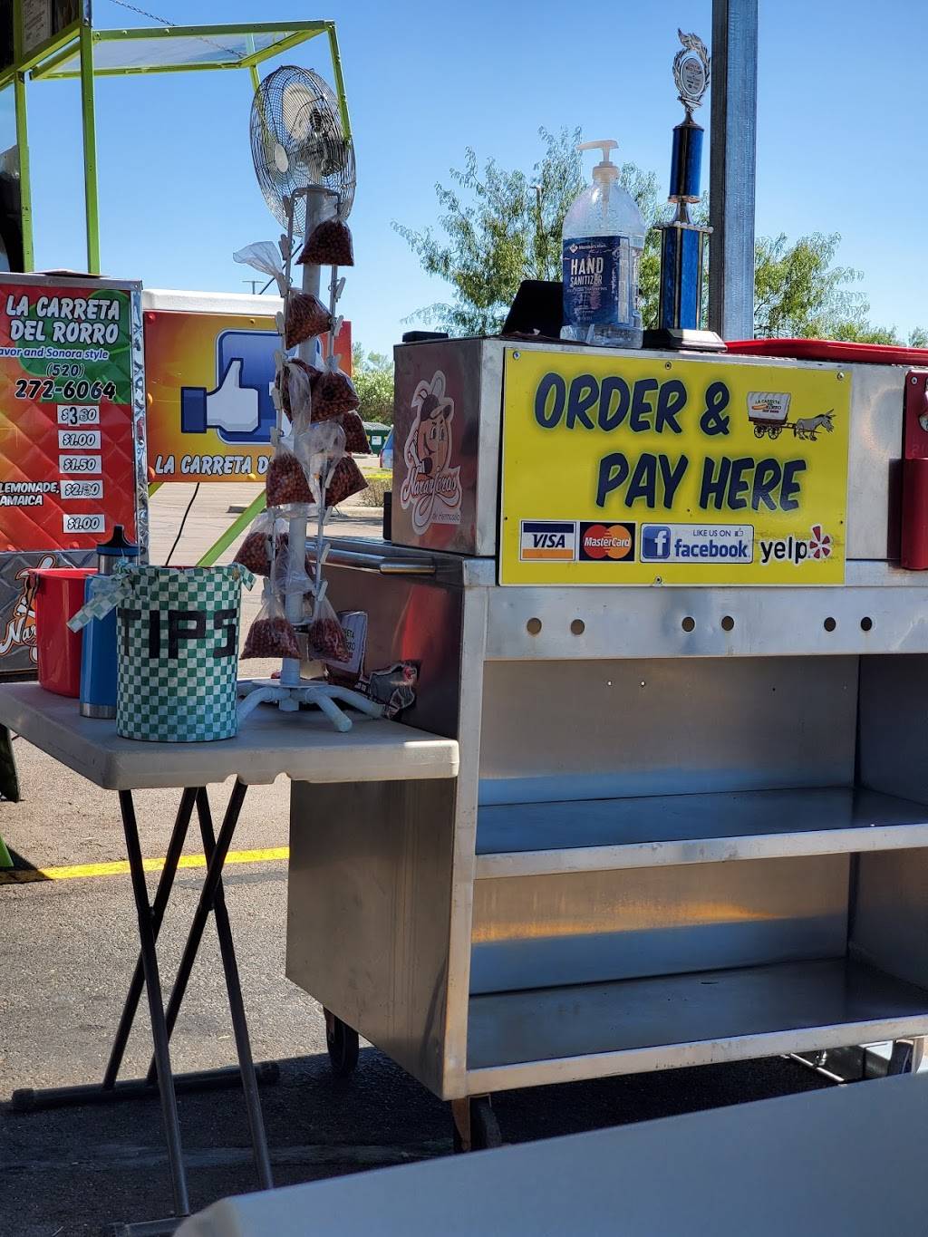 La Carreta Del Rorro | restaurant | 4033 W Ina Rd, Tucson, AZ 85741, USA | 5202726064 OR +1 520-272-6064