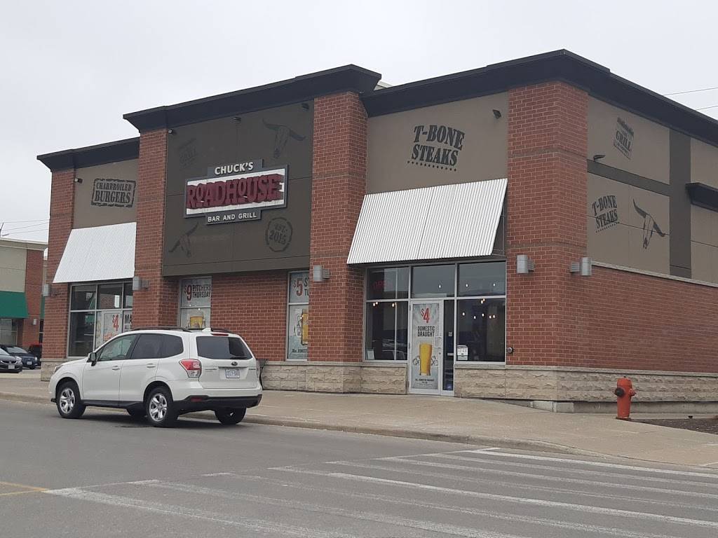 Chucks Roadhouse Bar & Grill | restaurant | 700 Taunton Rd E, Whitby, ON L1R 0K6, Canada | 9056200001 OR +1 905-620-0001