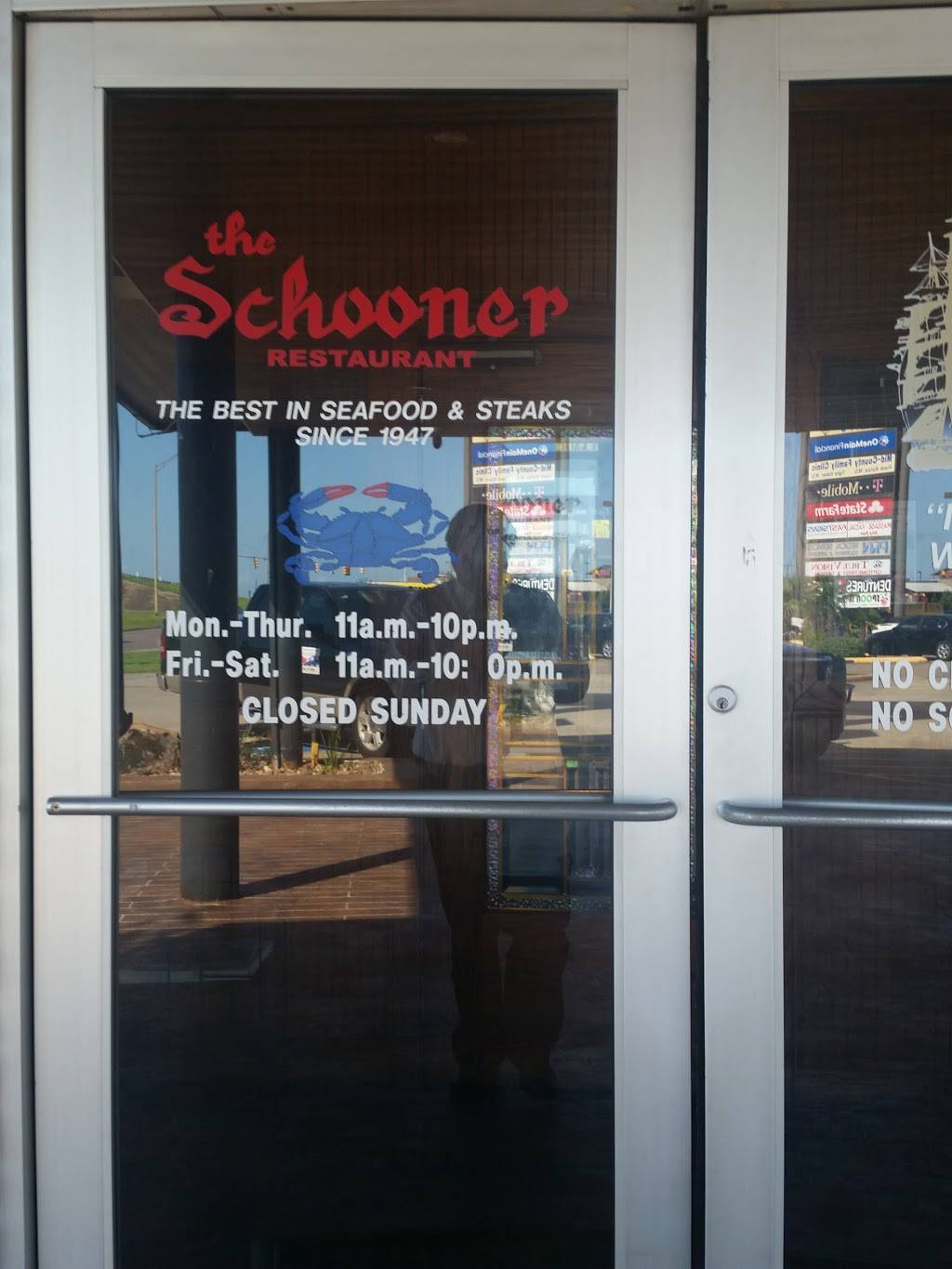 The Schooner Restaurant | restaurant | 1507 U.S. 69 Access Rd, Nederland, TX 77627, USA | 4097222323 OR +1 409-722-2323