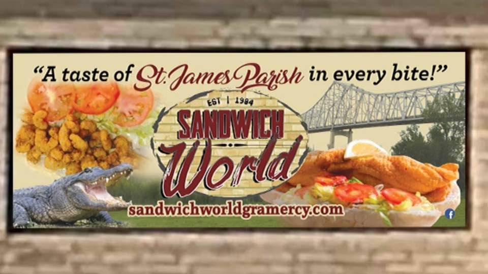 Sandwich World | meal takeaway | 10800 LA-3125, Gramercy, LA 70052, USA | 2258693894 OR +1 225-869-3894