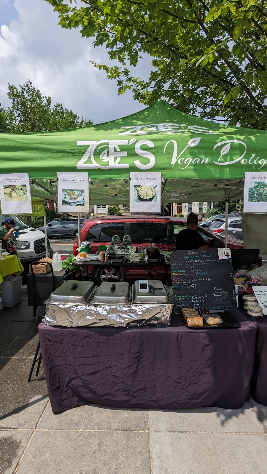 Zoes Vegan Delight | restaurant | Eastern Market / 7th &, North Carolina Ave SE, Washington, DC 20003, USA | 2406020097 OR +1 240-602-0097