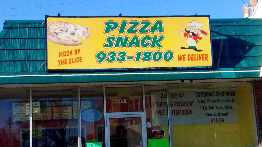 Pizza Snack | restaurant | 7450 Columbia Ave, Hammond, IN 46324, USA | 2199331800 OR +1 219-933-1800