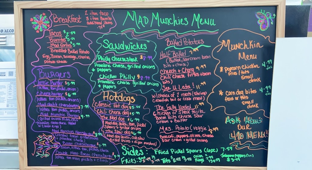 Mad Munchies | restaurant | 601 N Main St, Belton, TX 76513, USA | 2542289549 OR +1 254-228-9549