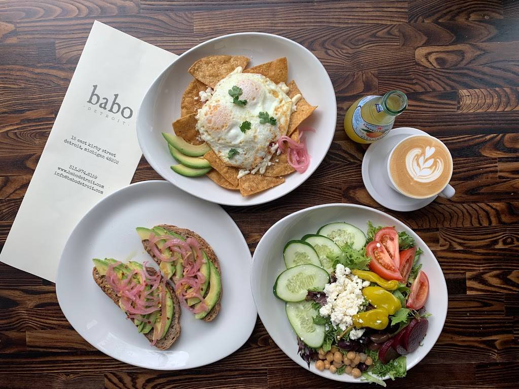 Babo | restaurant | 15 E Kirby St Suite 115, Detroit, MI 48202, USA | 3139746159 OR +1 313-974-6159