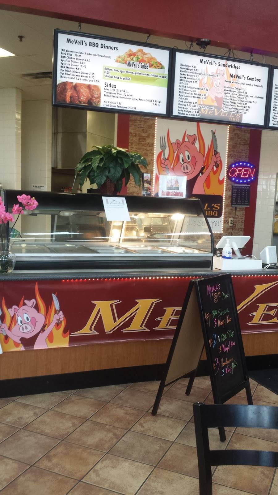 MeVells BBQ & Wings | restaurant | 3024 Covington Pike ste 7, Memphis, TN 38128, USA | 9012075222 OR +1 901-207-5222