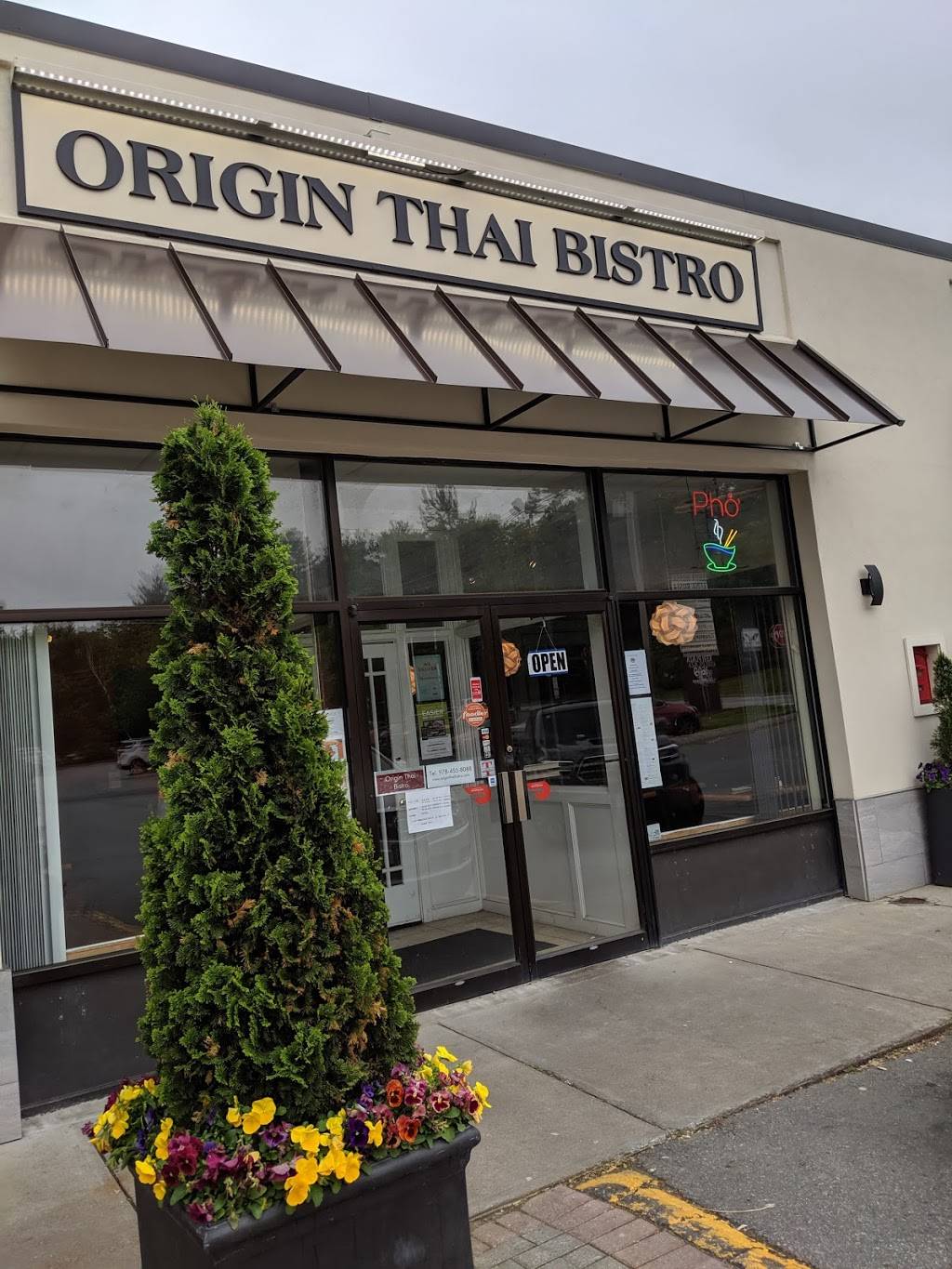 Origin Thai Bistro | restaurant | 1699 Shawsheen St #2, Tewksbury, MA 01876, USA | 9784558088 OR +1 978-455-8088