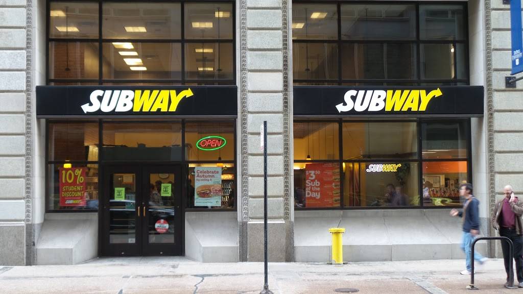 Subway Restaurants | restaurant | 60 E Jackson Blvd, Chicago, IL 60604, USA | 3128800240 OR +1 312-880-0240