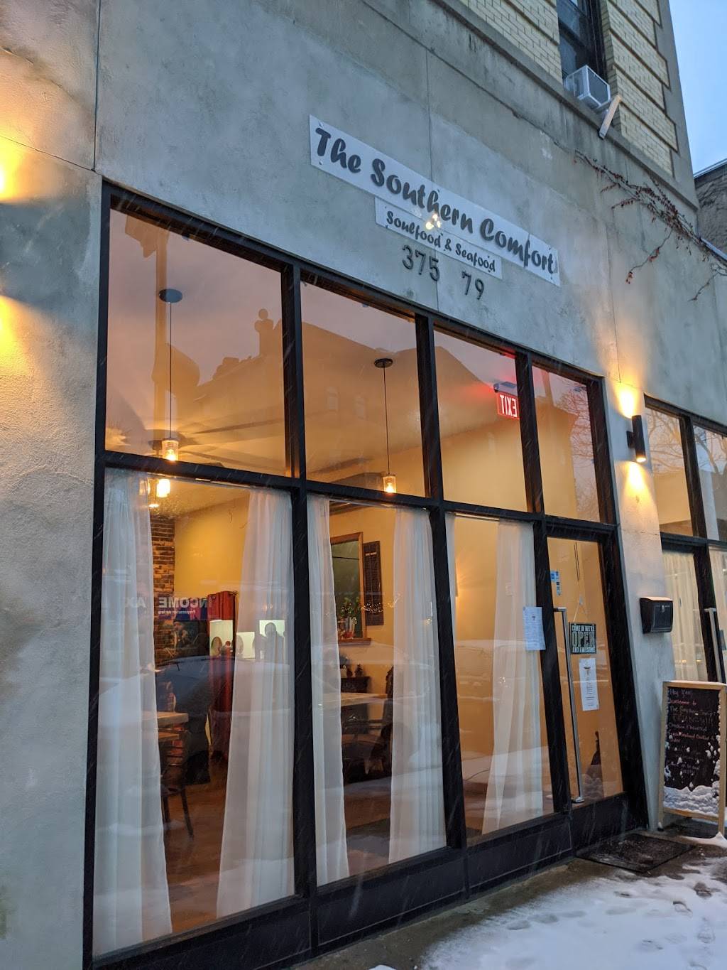 The Southern Comfort | restaurant | 377 Marcus Garvey Blvd, Brooklyn, NY 11221, USA | 7184847085 OR +1 718-484-7085