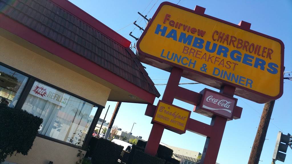 Fairview Char-Broiler | restaurant | 419 N Fairview St, Santa Ana, CA 92703, USA | 7145588907 OR +1 714-558-8907