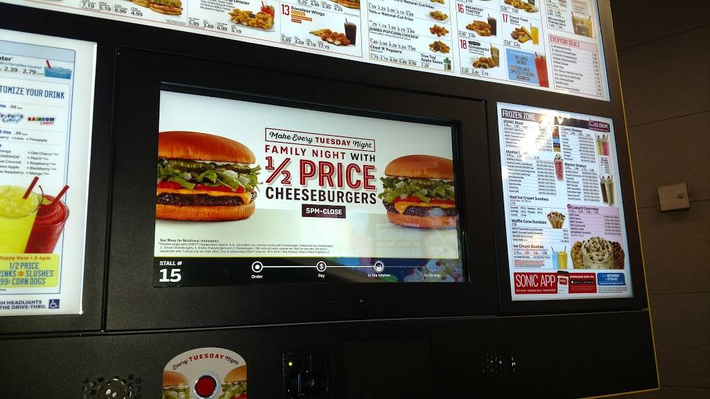 Sonic Drive-In | restaurant | 1214 E Main St, Rogersville, TN 37857, USA | 4232726400 OR +1 423-272-6400