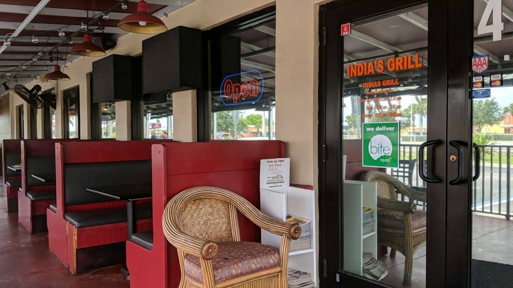 Indias Grill | restaurant | 4724 S Cleveland Ave, Fort Myers, FL 33907, USA | 2399316751 OR +1 239-931-6751