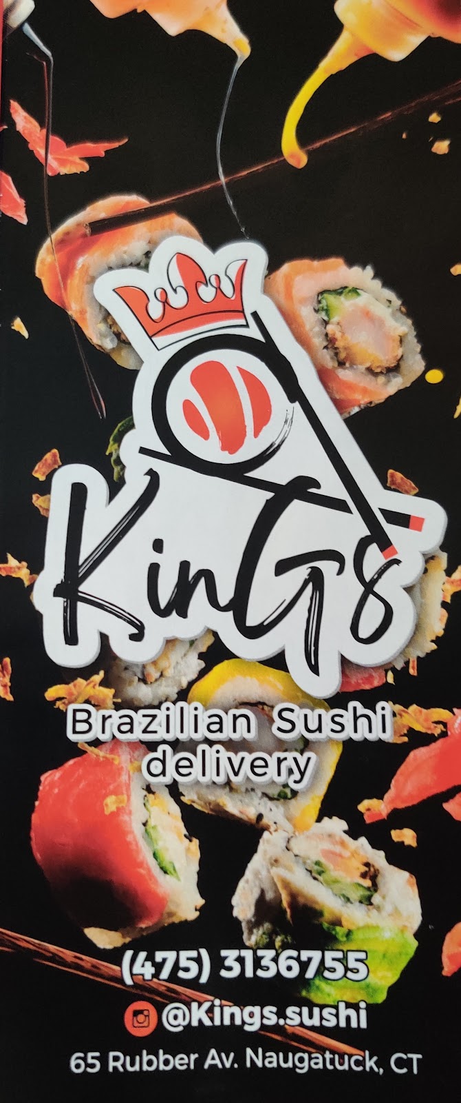 Kings Brazilian Sushi | restaurant | 65 Rubber Ave, Naugatuck, CT 06770, USA | 4753136755 OR +1 475-313-6755