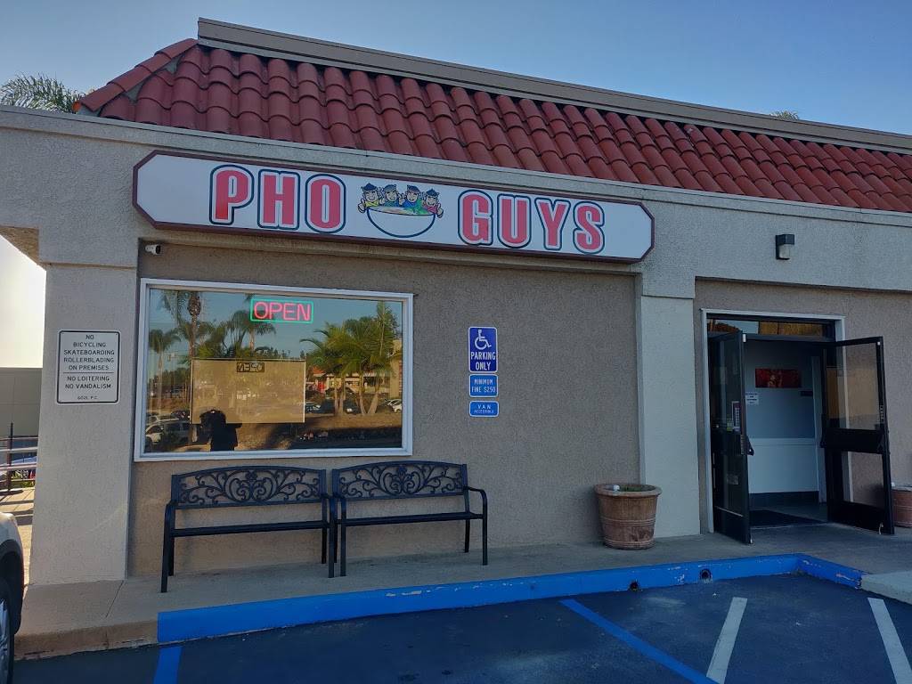 Pho Guys | restaurant | 1876 Hacienda Dr, Vista, CA 92081, USA | 7605607257 OR +1 760-560-7257