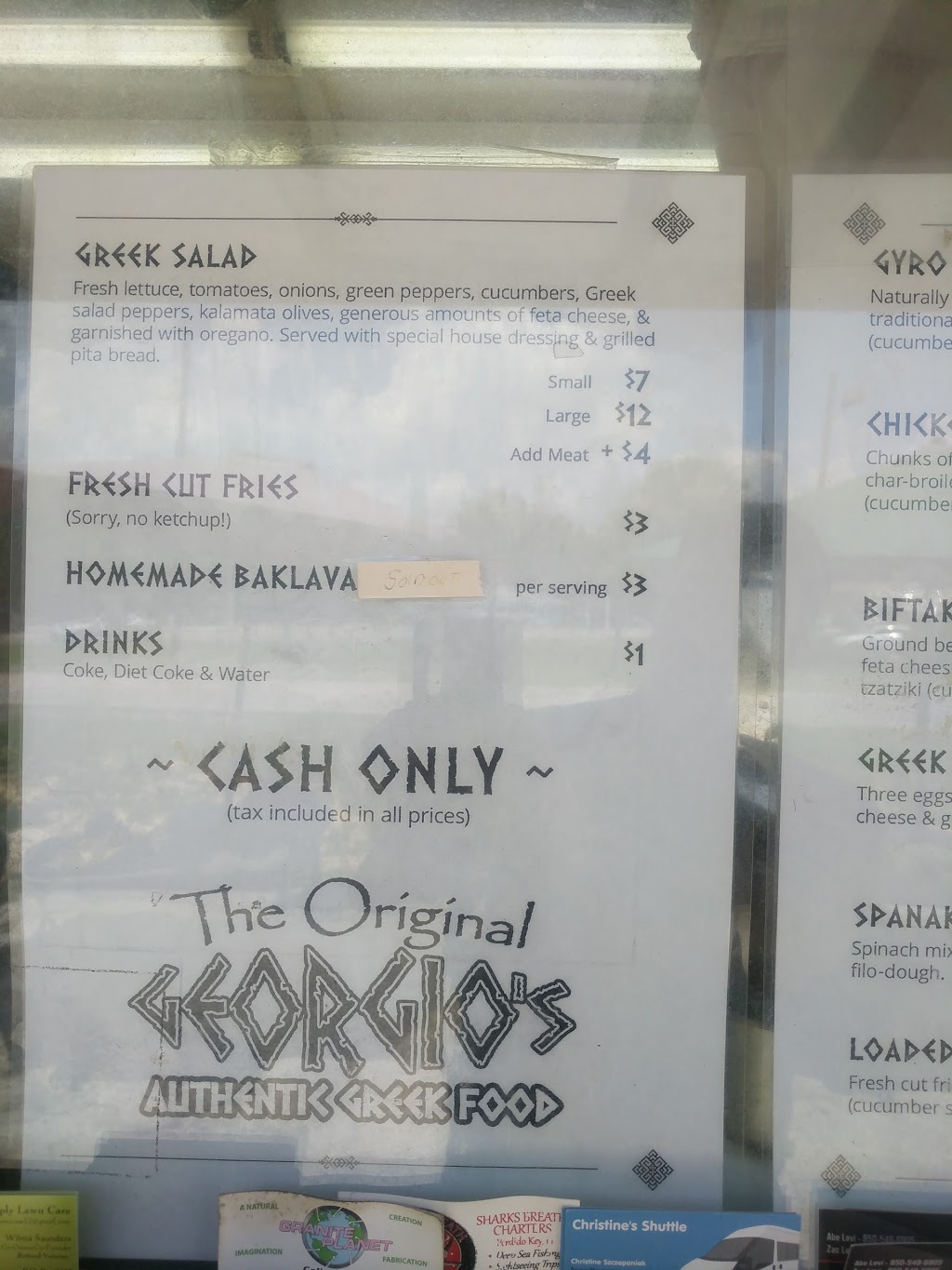 Georgios | restaurant | 10015 Gulf Beach Hwy, Pensacola, FL 32507, USA | 8508984584 OR +1 850-898-4584