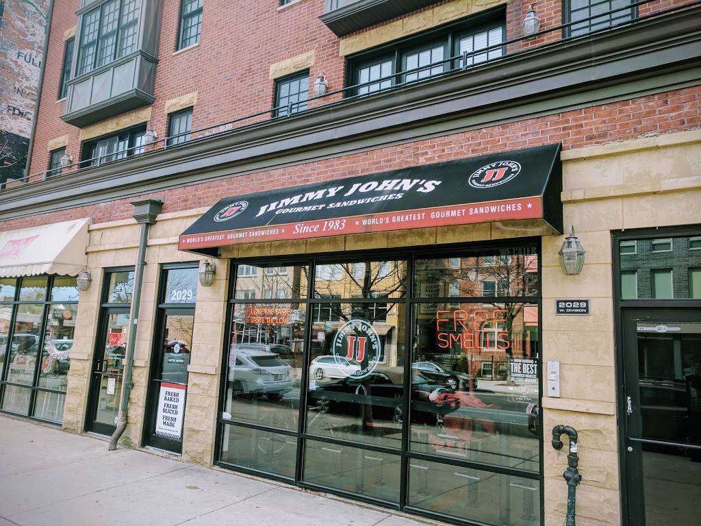 Jimmy Johns | meal delivery | 2029 W Division St, Chicago, IL 60622, USA | 7734895646 OR +1 773-489-5646
