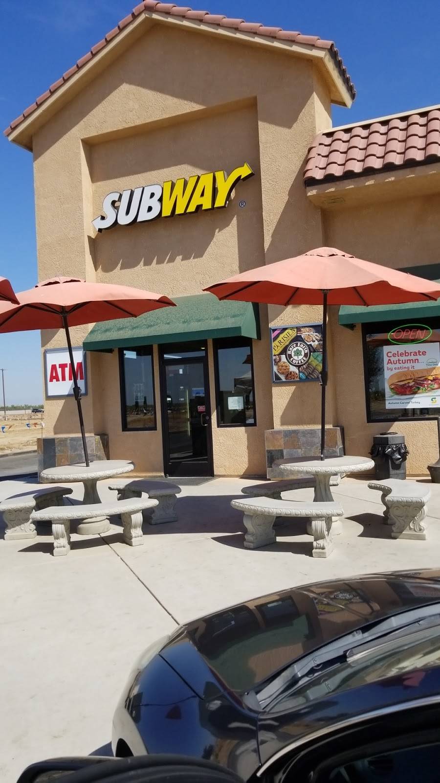 Subway Restaurants | restaurant | 32685 Ave 7, Madera, CA 93637, USA | 5596734900 OR +1 559-673-4900