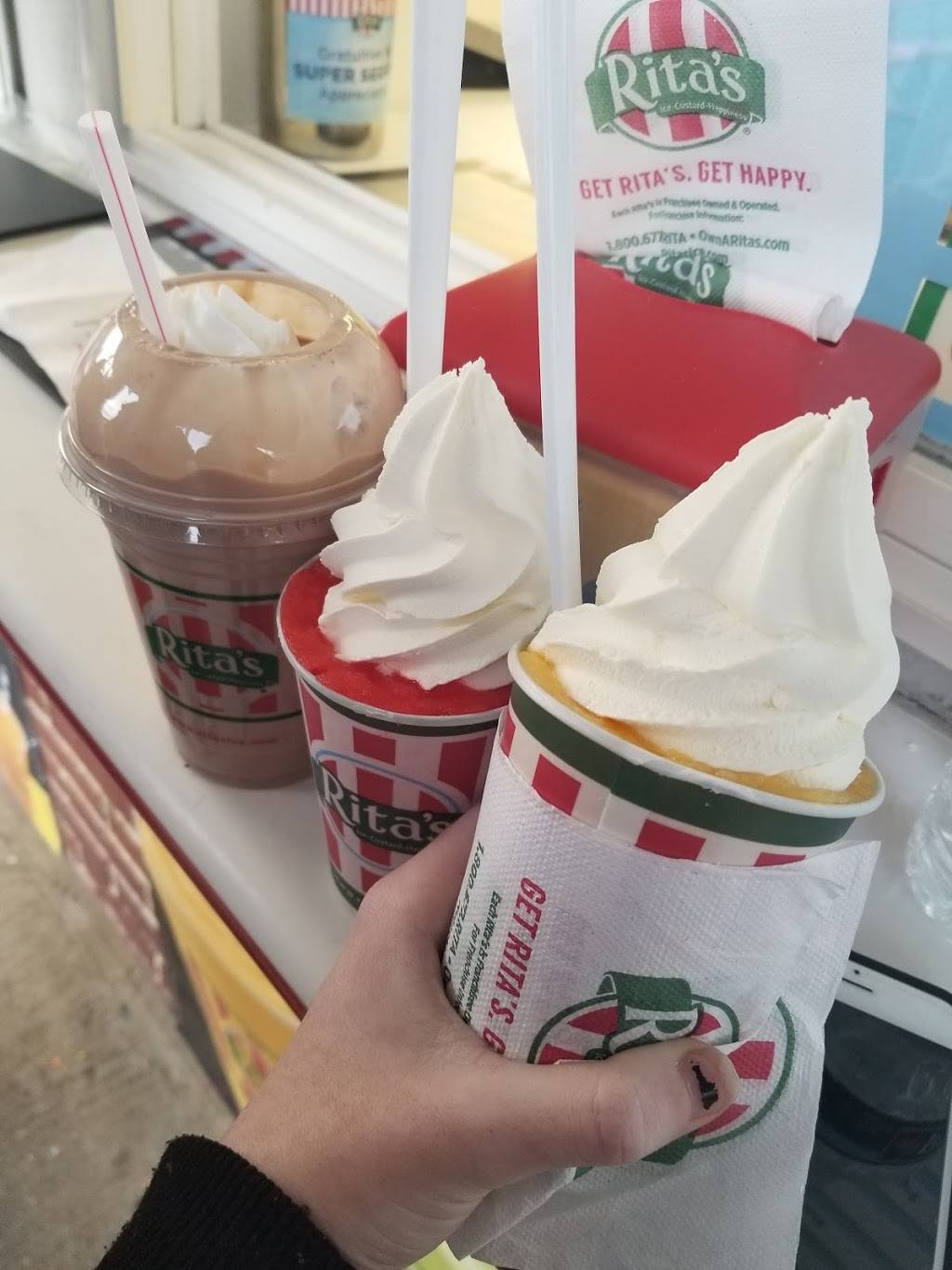 Ritas Italian Ice & Frozen Custard | restaurant | 7313 Lancaster Pike, Hockessin, DE 19707, USA | 3022350520 OR +1 302-235-0520