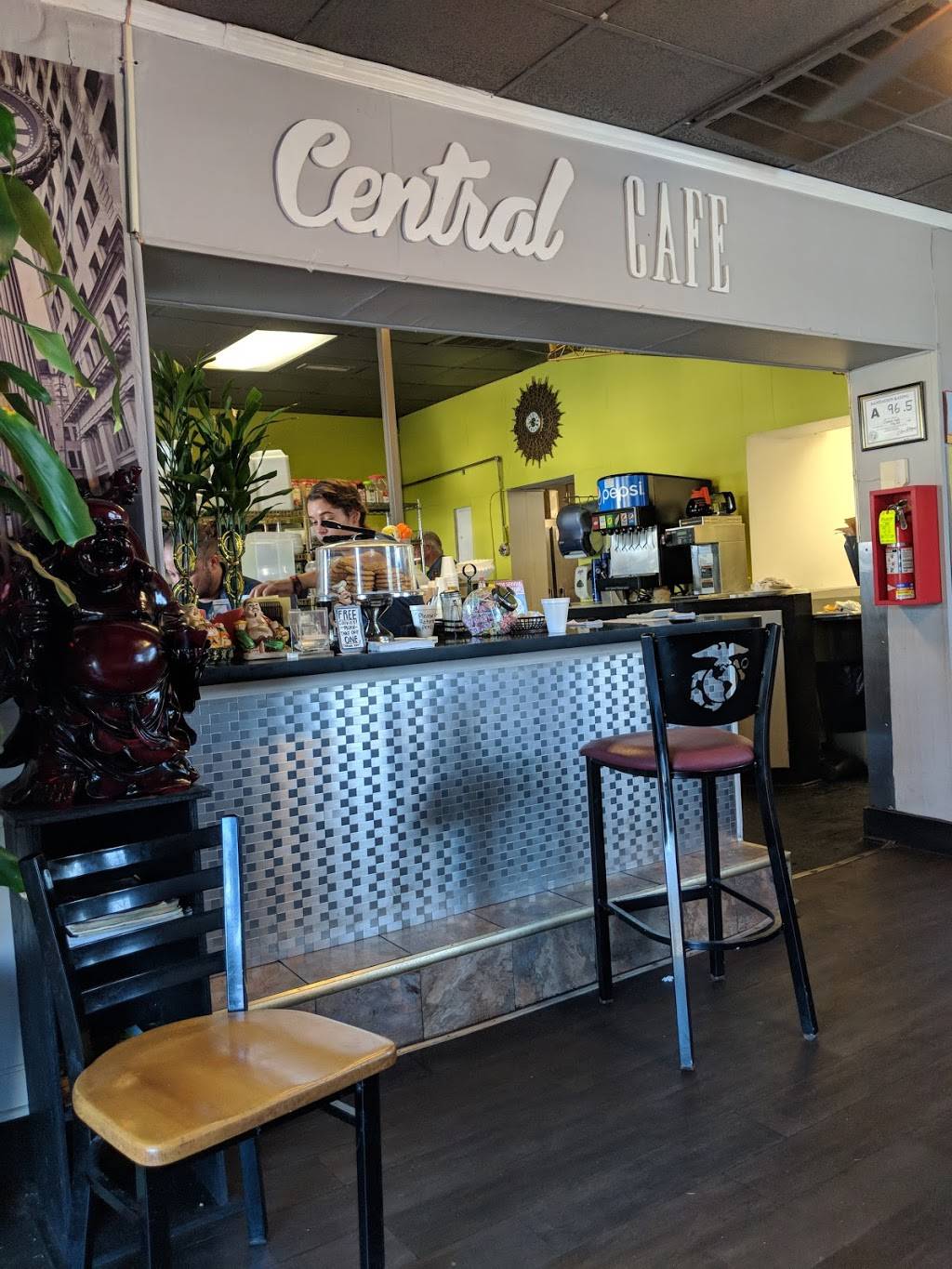 Central Cafe | restaurant | 460 Marine Blvd, Jacksonville, NC 28540, USA | 9109385765 OR +1 910-938-5765