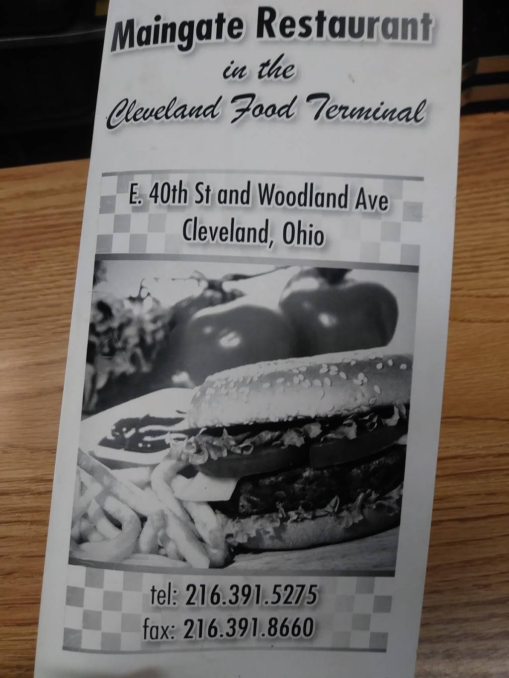 Main Gate Restaurant | restaurant | 3900 Orange Ave, Cleveland, OH 44115, USA | 2163915275 OR +1 216-391-5275