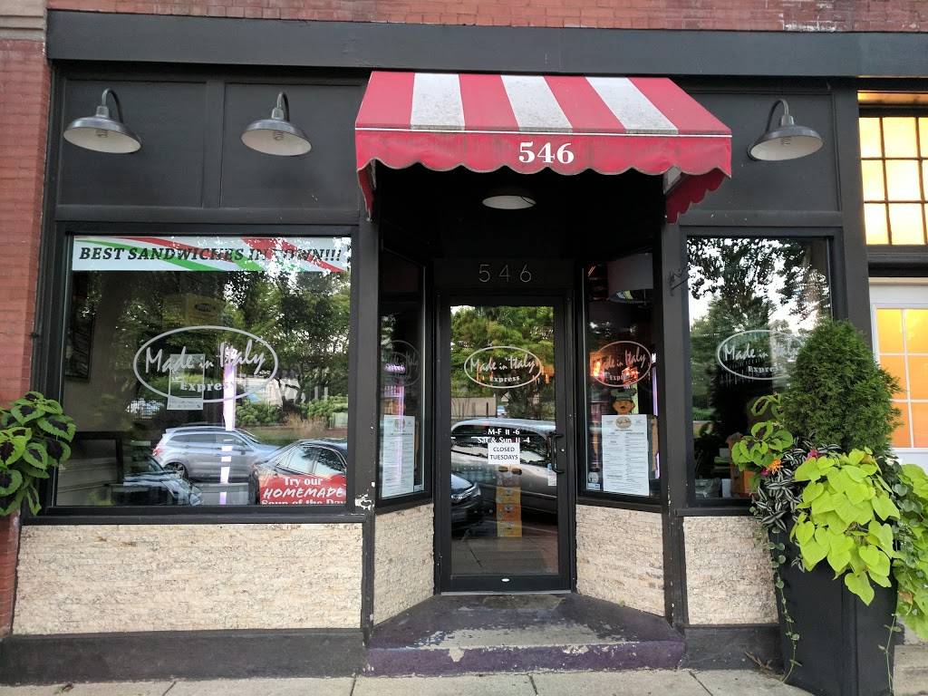 Made in Italy Express | restaurant | 546 Crescent Blvd, Glen Ellyn, IL 60137, USA | 6304696131 OR +1 630-469-6131