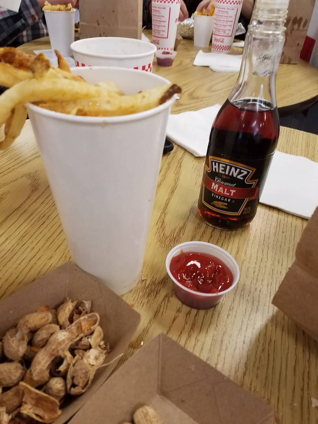 Five Guys | meal takeaway | 670 University Ave, San Diego, CA 92103, USA | 6192999105 OR +1 619-299-9105