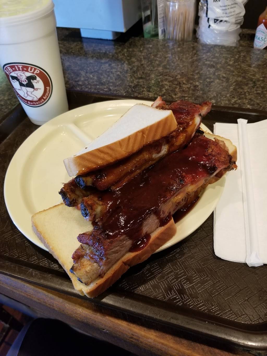 Rib-It-Up | restaurant | 830 1st Ave N, Birmingham, AL 35203, USA | 2053287427 OR +1 205-328-7427