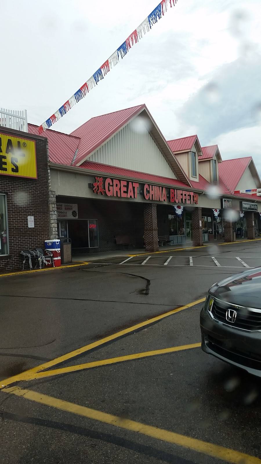 Great China Buffet | restaurant | 532 W 30th St, Connersville, IN 47331, USA | 7658278888 OR +1 765-827-8888