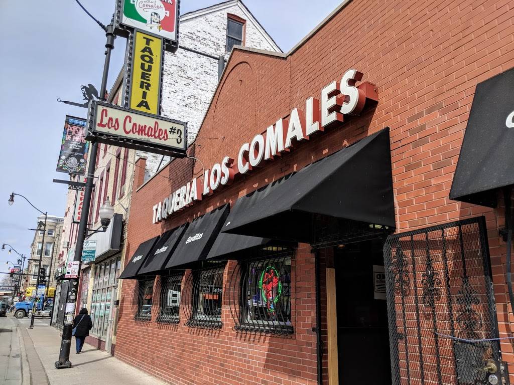 Taqueria Los Comales | restaurant | 1544 W 18th St, Chicago, IL 60608, USA | 3126662251 OR +1 312-666-2251