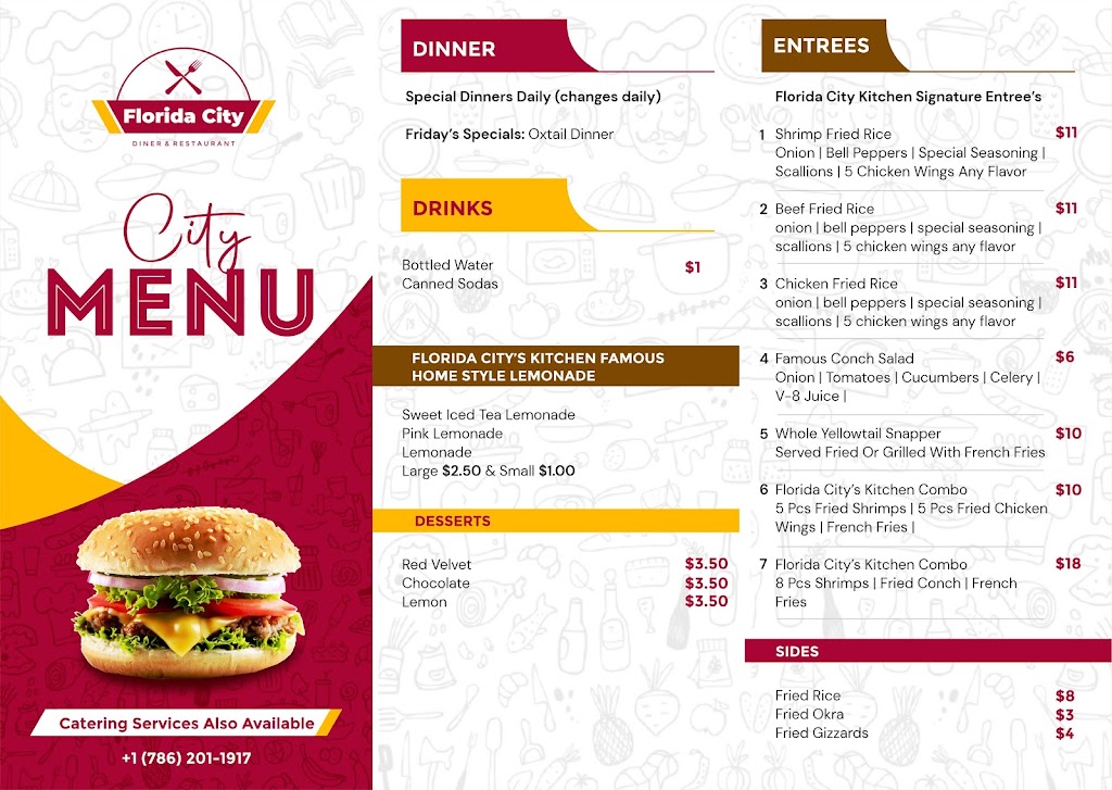 Florida City Restaurant | restaurant | 1209 NW 9th Ave, Florida City, FL 33034, USA | 7862011917 OR +1 786-201-1917